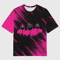 Мужская футболка оверсайз СТРАЖИ В МАСКАХ