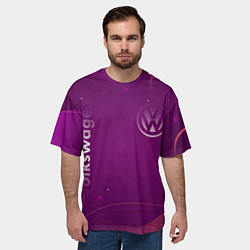 Футболка оверсайз мужская Volksvasen, цвет: 3D-принт — фото 2