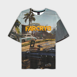Мужская футболка оверсайз Far Cry 6 game art