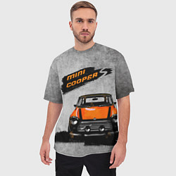 Футболка оверсайз мужская Maшина Mini, цвет: 3D-принт — фото 2