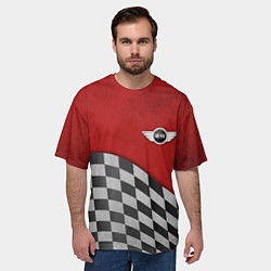 Футболка оверсайз мужская Финиш Cooper, цвет: 3D-принт — фото 2