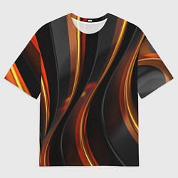 Футболка оверсайз мужская Unsplash 3D, цвет: 3D-принт