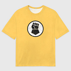 Футболка оверсайз мужская Имперские кулаки цвет легиона 7, цвет: 3D-принт