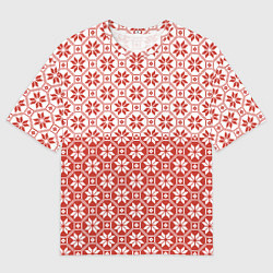 Мужская футболка оверсайз Алатырь Славянский Символ