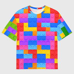 Мужская футболка оверсайз Лего-го