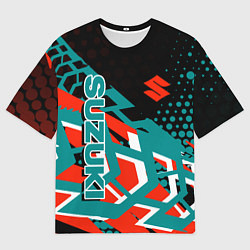 Мужская футболка оверсайз Suzuki Судзуки