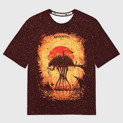 Мужская футболка оверсайз K aЛюбимый Моровинд