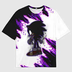 Мужская футболка оверсайз SONIC DARK СОНИК