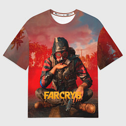 Футболка оверсайз мужская Far Cry 6 - Повстанец, цвет: 3D-принт