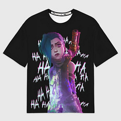 Футболка оверсайз мужская Jinx Arcane, цвет: 3D-принт