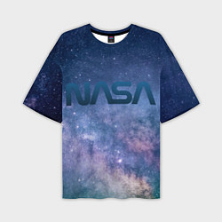 Мужская футболка оверсайз Nasa cosmos