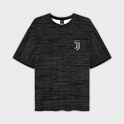 Футболка оверсайз мужская Juventus Asphalt theme, цвет: 3D-принт