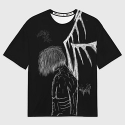 Мужская футболка оверсайз Dead Ghoul