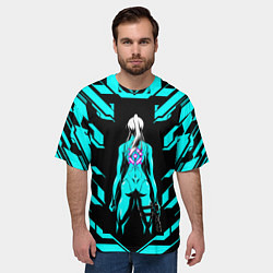Футболка оверсайз мужская Samus Metroid, цвет: 3D-принт — фото 2