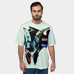 Футболка оверсайз мужская Iowa - Slipknot, цвет: 3D-принт — фото 2