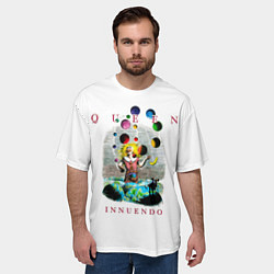 Футболка оверсайз мужская Innuendo - Queen, цвет: 3D-принт — фото 2