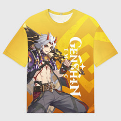 Мужская футболка оверсайз ARATAKI ITTO GEO