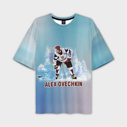 Футболка оверсайз мужская Хоккеист Александр Овечкин, цвет: 3D-принт