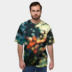 Футболка оверсайз мужская Obscured by Clouds - Pink Floyd, цвет: 3D-принт — фото 2