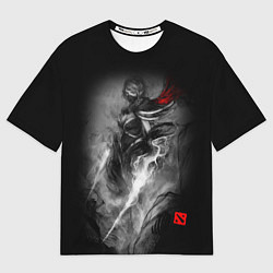 Футболка оверсайз мужская DOTA 2 ДОТА 2 ТЕНЬ, цвет: 3D-принт