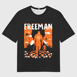 Футболка оверсайз мужская Walkin Freeman, цвет: 3D-принт