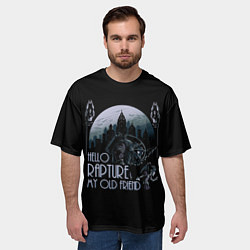 Футболка оверсайз мужская Добро пожаловать в Рапчер, цвет: 3D-принт — фото 2