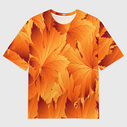 Мужская футболка оверсайз Кленовая сладость