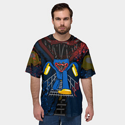 Футболка оверсайз мужская Хагги Wuggy, цвет: 3D-принт — фото 2