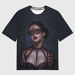 Футболка оверсайз мужская ЙЕННИФЕР ВЕДЬМАК 2, цвет: 3D-принт