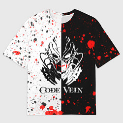 Мужская футболка оверсайз Code Vein Logo