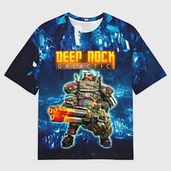 Футболка оверсайз мужская Deep Rock Galactic Gunner, цвет: 3D-принт
