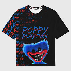 Футболка оверсайз мужская Хагги ВАГГИ Poppy Playtime, цвет: 3D-принт