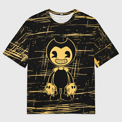 Футболка оверсайз мужская Bendy and the ink machine - Бенди, цвет: 3D-принт