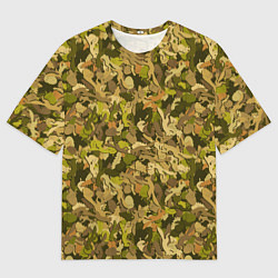 Мужская футболка оверсайз Белки в дубовом лесу