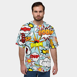Футболка оверсайз мужская BoOMbiT, цвет: 3D-принт — фото 2