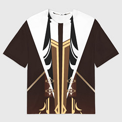 Футболка оверсайз мужская КОСТЮМ ГЕО АРХОНТА ДЖУН ЛИ, цвет: 3D-принт
