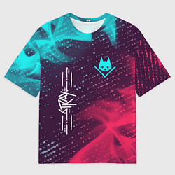 Мужская футболка оверсайз Stray