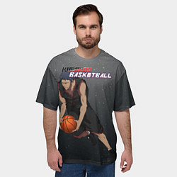 Футболка оверсайз мужская Дайки Аомине, цвет: 3D-принт — фото 2