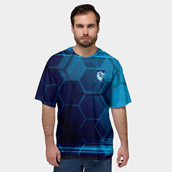 Футболка оверсайз мужская Z - Гордость Питера, цвет: 3D-принт — фото 2