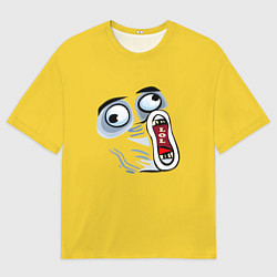 Футболка оверсайз мужская LOL Guy, цвет: 3D-принт