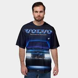Футболка оверсайз мужская Volvo 1989, цвет: 3D-принт — фото 2
