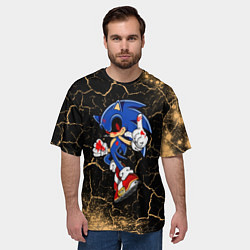 Футболка оверсайз мужская CОНИК ЭКЗЕ Краски, цвет: 3D-принт — фото 2
