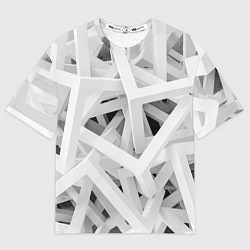 Мужская футболка оверсайз БЕЛЫЙ АРХИТЕКТОР