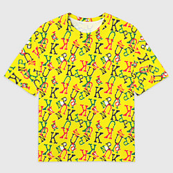 Мужская футболка оверсайз PUNK - PUNK - PUNK