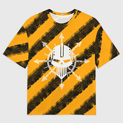 Мужская футболка оверсайз Iron within, Iron without