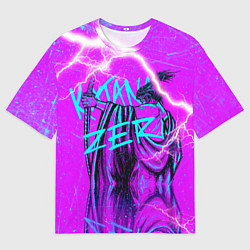 Мужская футболка оверсайз Katana Zero Катана Зеро Самурай