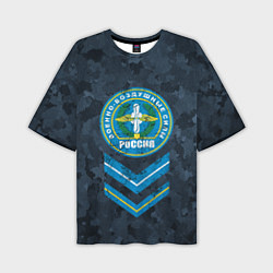 Футболка оверсайз мужская Эмблема ВВС, цвет: 3D-принт