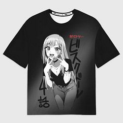 Футболка оверсайз мужская Марин Китагава Эта фарфоровая кукла влюбилась, цвет: 3D-принт