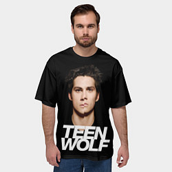 Футболка оверсайз мужская Волчонок Стайлз, цвет: 3D-принт — фото 2