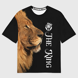 Футболка оверсайз мужская ЛЕВ КОРОЛЬ LION KING, цвет: 3D-принт